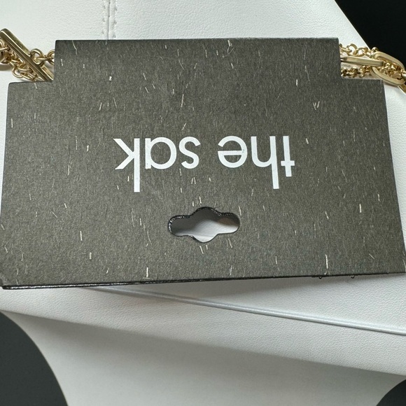 The Sak Stunning Gold Tone Multilayer Long Necklace - Picture 9 of 9